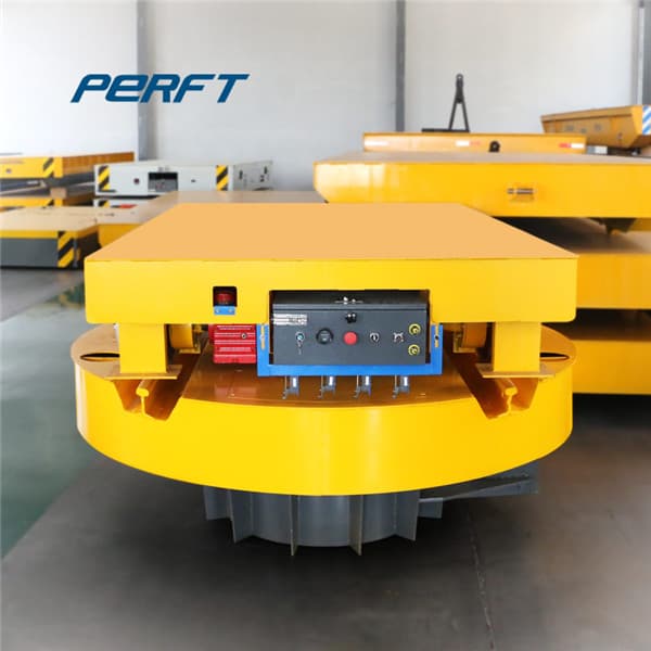 motorized transfer car with integrated screw jack lift table 200 tons